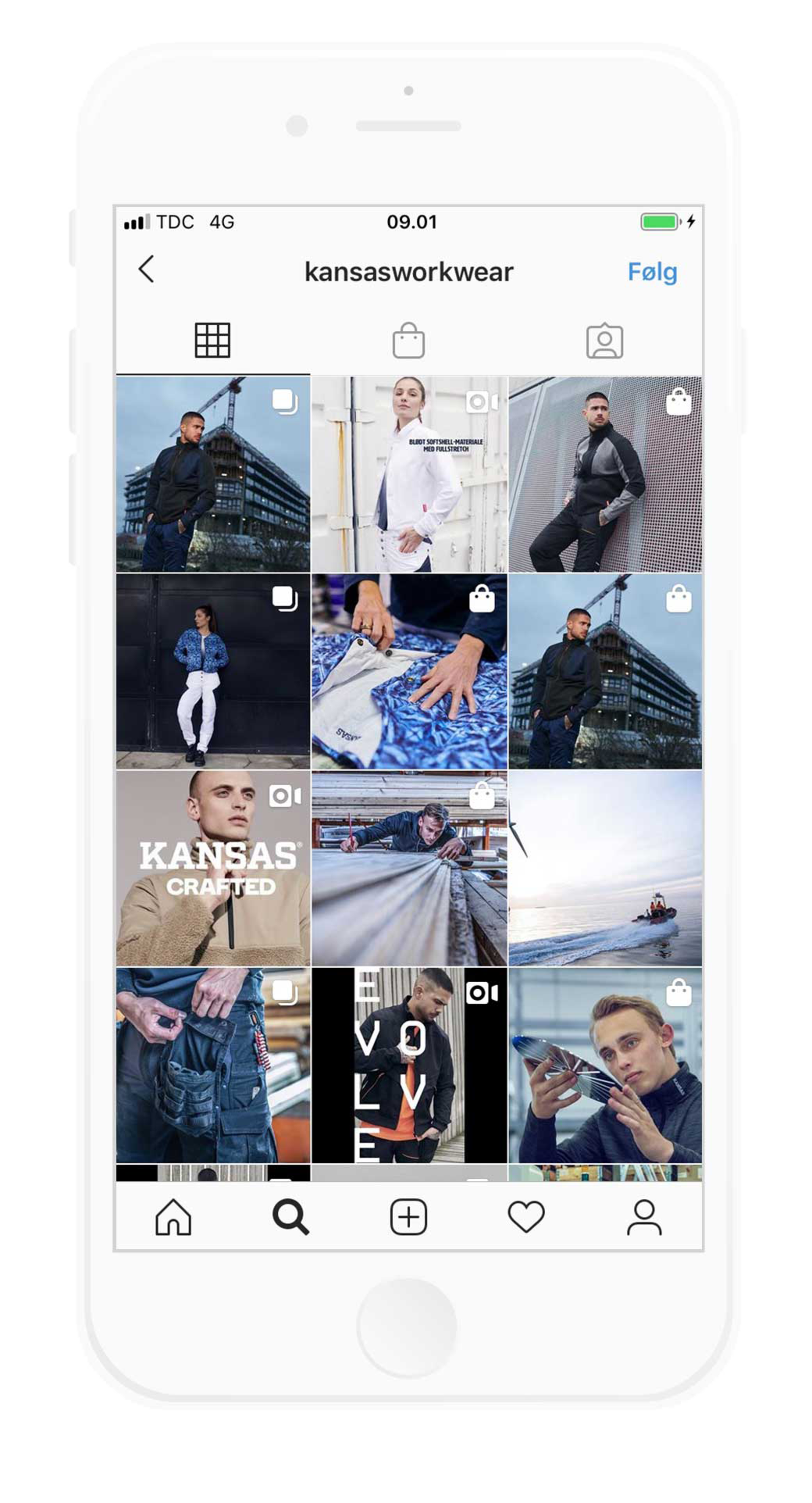 Kansas Workwear on social media
