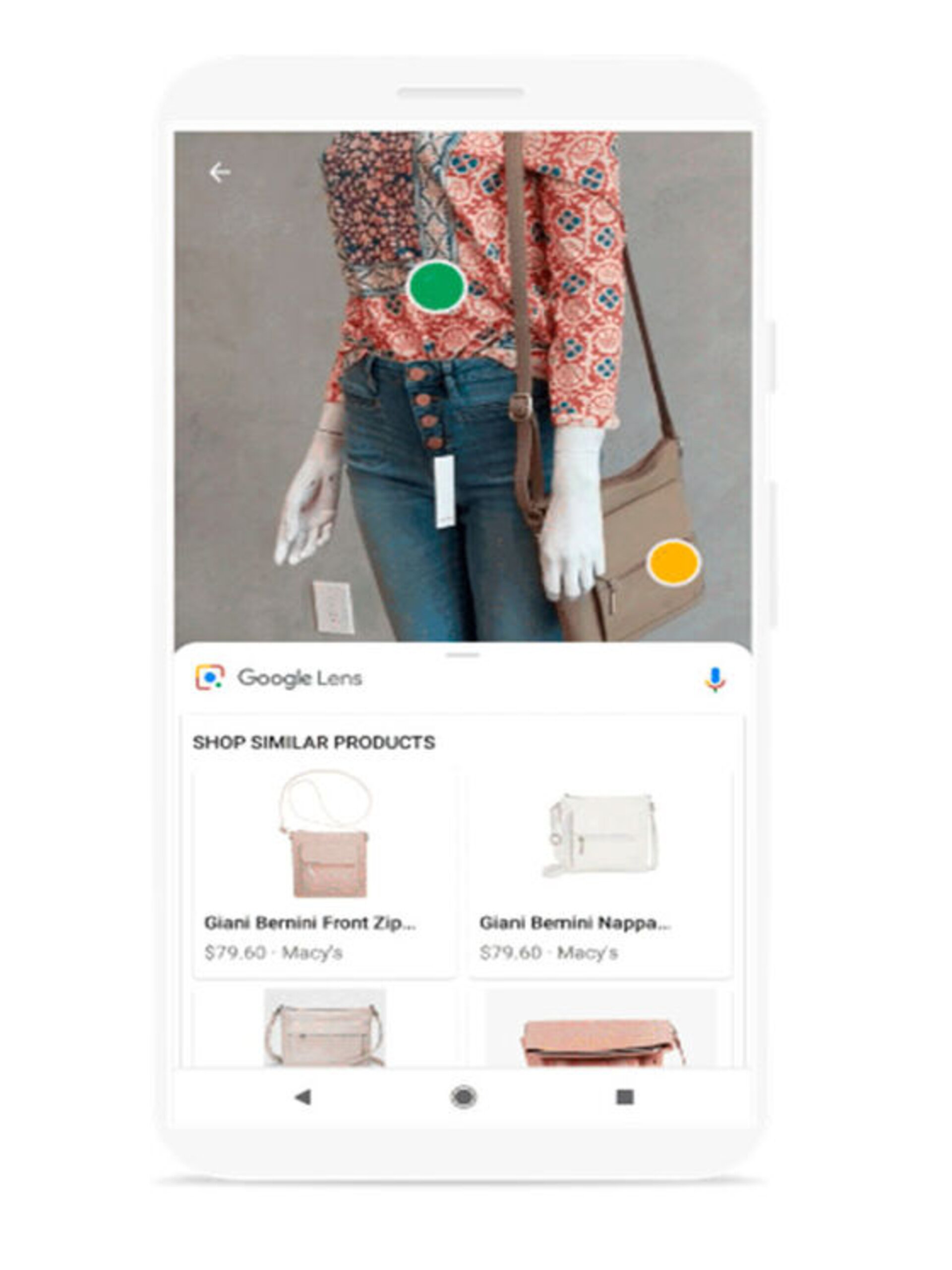 Med Google Lens er det muligt, forudsat at man er Android smartphone-bruger, at søge på Googles egen søgemaskine ved hjælp af billedgenkendelse