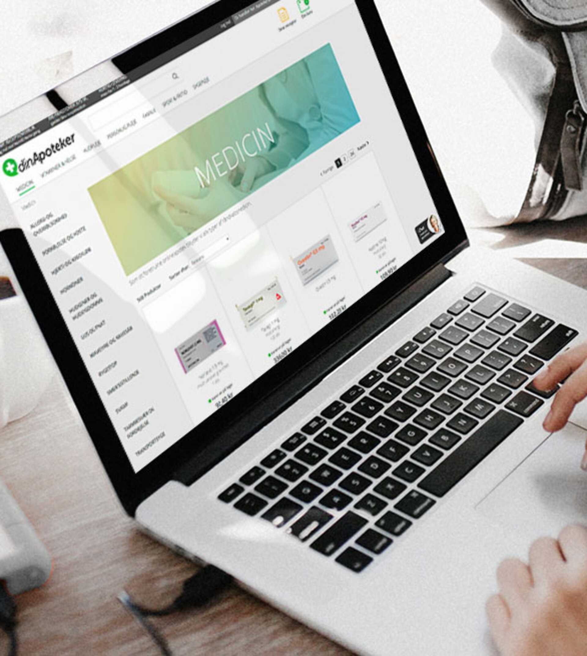 DinApoteker.dk - new ambitious e-commerce solution